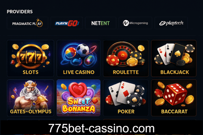 775BET cassino confiável do Brasil