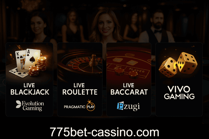 O 775BET Live Casino lança promoções regularmente
