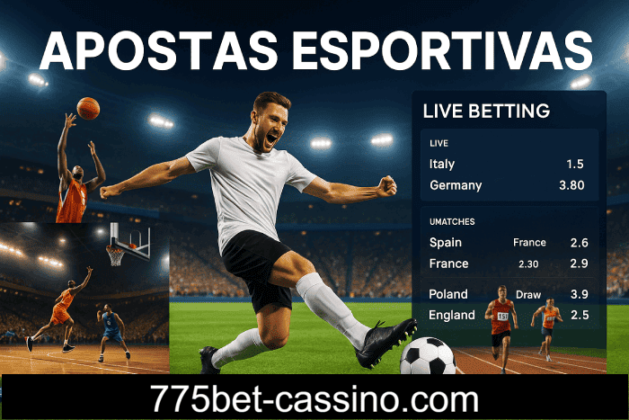 7775BET apostas de futebol