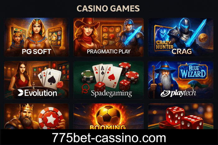Jogos de cassino 775BET