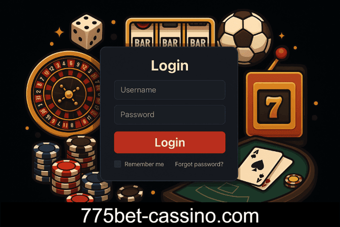 Entrar no Cassino 775BET e jogar online
